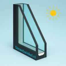 Zonwerend en warmtewerend HR++ glas