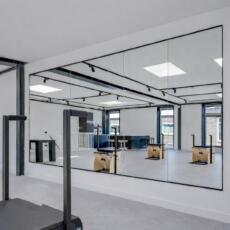 Fitness en pilates spiegel plat poly geslapen