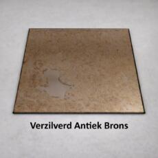 Spiegel antiek verzilverd brons sample