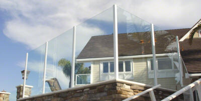 Windscherm van glas