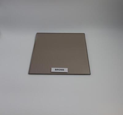 Brons glas sample