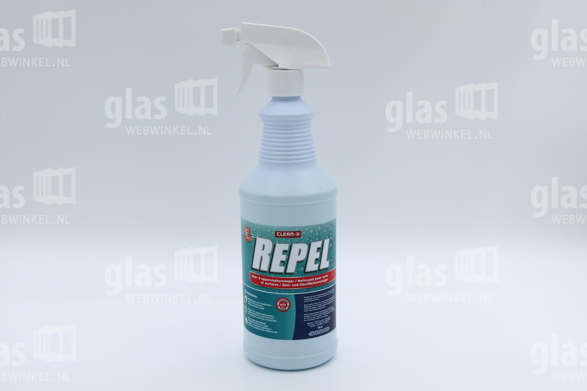 Repel glasreiniger en oppervlaktereiniger