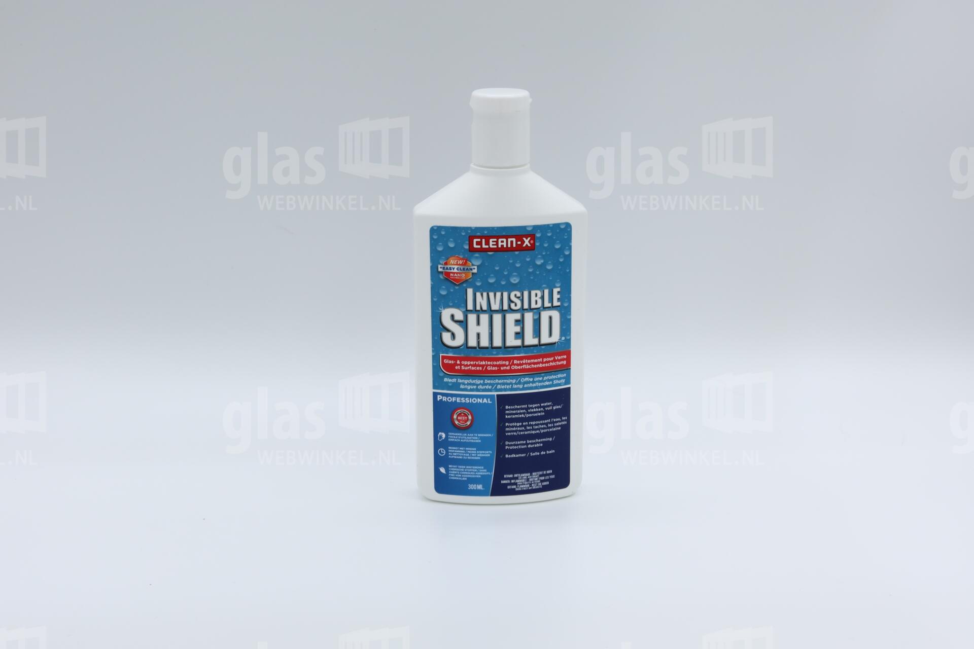Glascoating Clean X (300 ml). De perfecte glascoating voor stralend schoon glas.